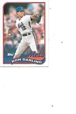 Ron Darling Topps 1989 New York Mets Card #105
