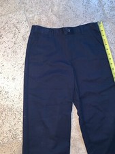 Pantalon Docker's Garçon Taille 30 Husky - Bleu Marine, Coupe Classique, Infroissable - Neuf