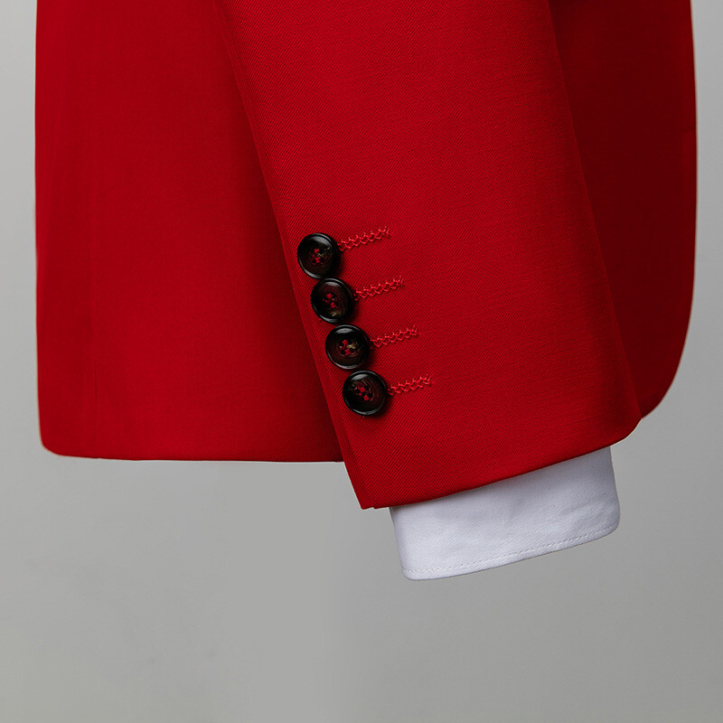 Mens Business Formal Buttons Blazer Coats Multicolor Slim Fit Dress