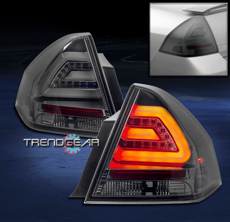 06-13 CHEVY IMPALA SEDAN LED BAR TUBE SIGNAL TAIL BRAKE LIGHT REAR LAMP SMOKE