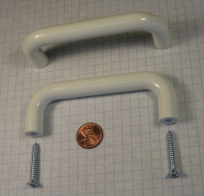HEWI #548.13.96-1 DRAWER/CABINET PULL, NYLON, WHITE