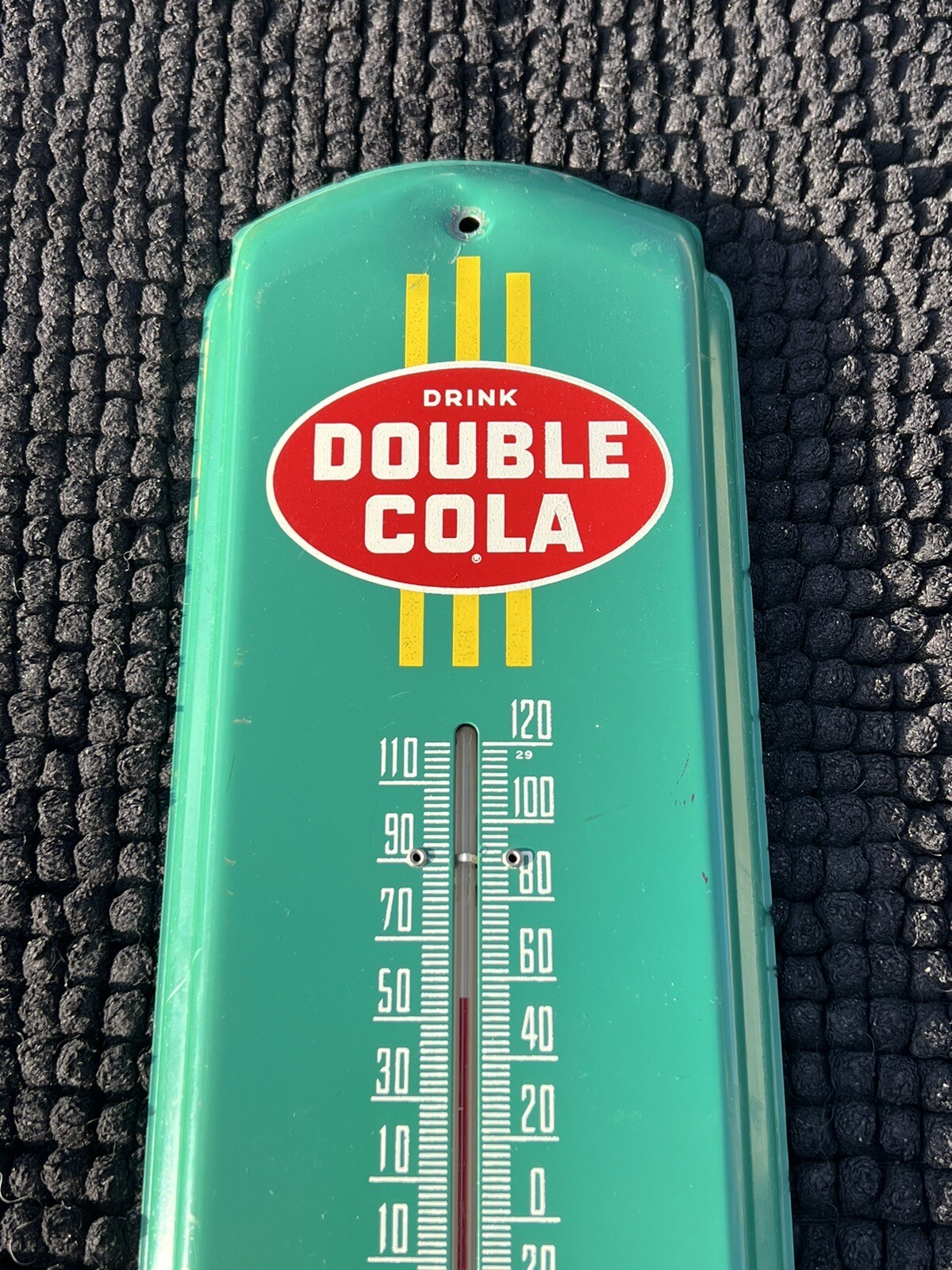 Vintage Original Drink Double Cola 17.25” Soda Pop Advertising