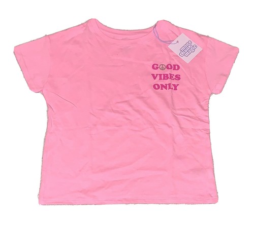 good vibes pink shirt