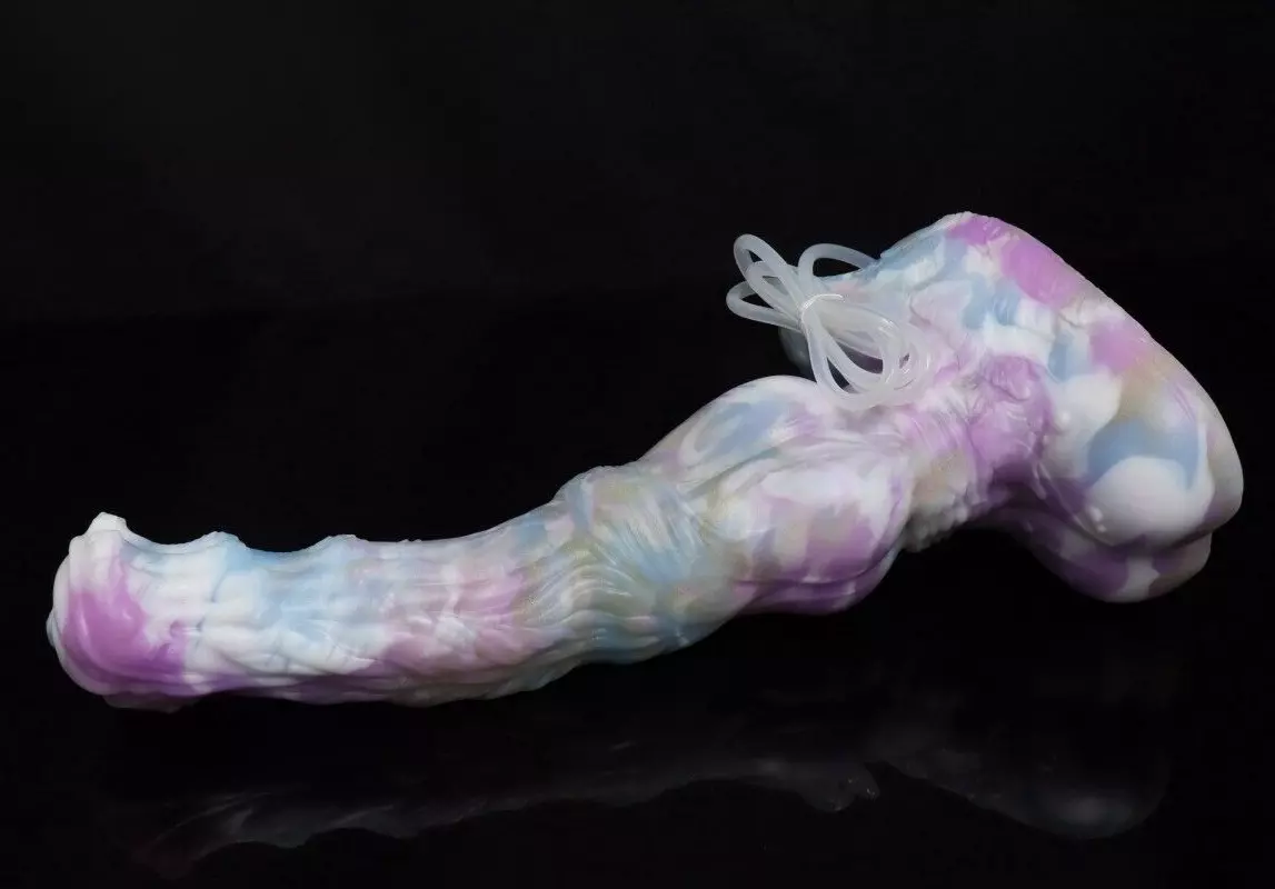 NEW Bad Dragon SERAPHINA Fantasy LARGE GLOW Silicone Dildo CUM TUBE Sex Toy  | eBay