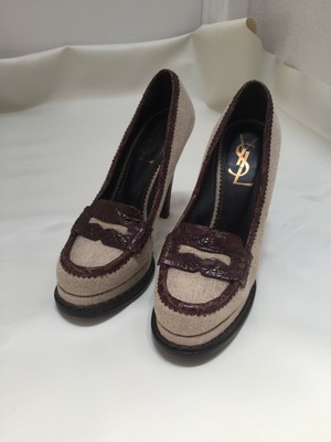 ysl loafers womens