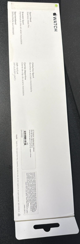 Genuine Apple Watch 45mm 44mm Sport Band Starlight S/M (fits 140–190mm wrists) - Photo 4 sur 4