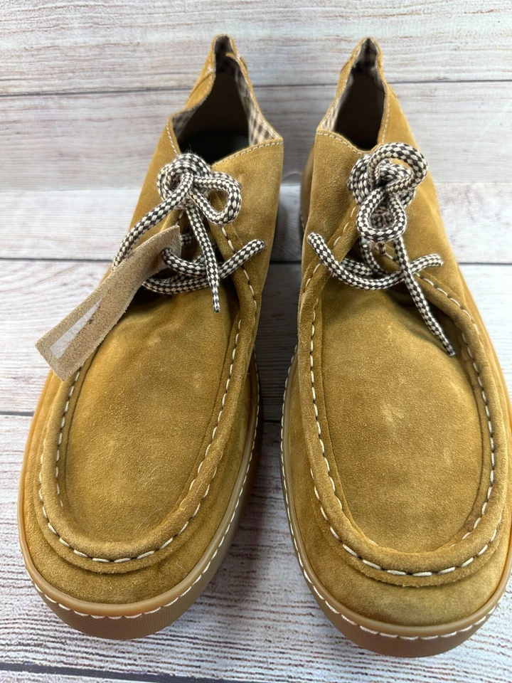 Wally Walker Mokka-000005 Botas de Gamuza Zapatos para Hombres Talla 44 Rame Cuadros Encaje Foto 3 de 4