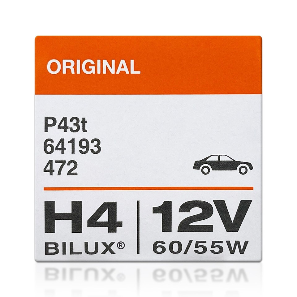 Osram ORIGINAL OEM 9003 H4 Halogen Headlight Bulb 64193 DOT 12V High ...