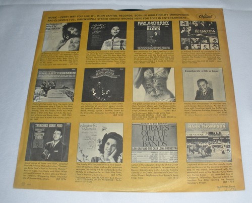 DEAN MARTIN "SWINGIN' DOWN YONDER" (HIS 2ND LP / RARE VINYL / 1ST REL- 1955) - Picture 7 of 12