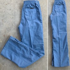 Vintage JTF Pants High Waist Blue Talon Zipper 12 29  waist resting 70s 80s
