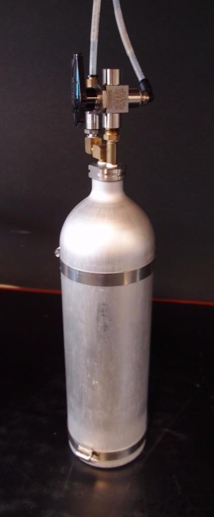 Aluminum Vacuum Reservoir Tank  Canister w/ T-Valve (3540)