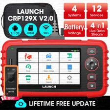 2025 LAUNCH X431 CRP129X V2.0 OBD2 Scanner ABS SRS Diagnostic Tool Code Reader
