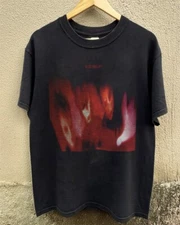 HOT! The CURE Shirt Pornography Rock Band Unisex Black T-shirt Size S-5XL