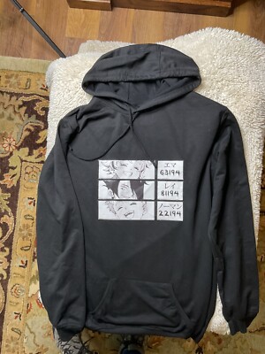 The Promised Neverland Anime Graphic Hoodie Black