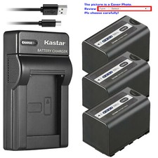 Kastar Battery Slim USB Charger for Panasonic AG-CX350 4K Handheld Camcorder