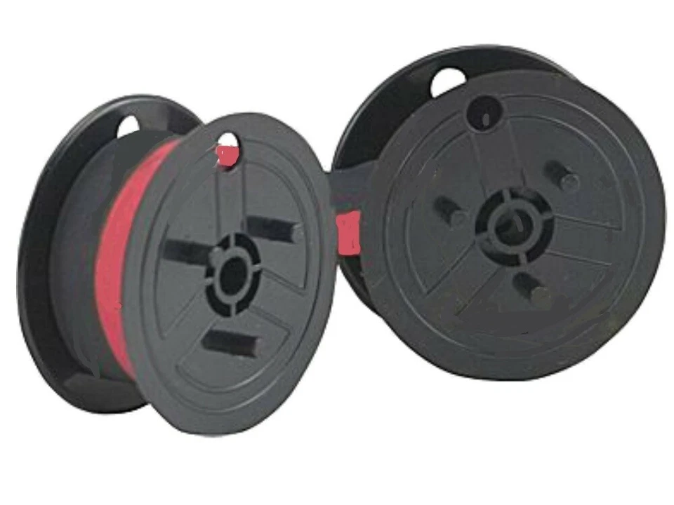 FFARBBANDFABRIK Farbband - schwarz-rot- für TA Triumph-Adler 121 PD Plus als Doppelspule- TA121P