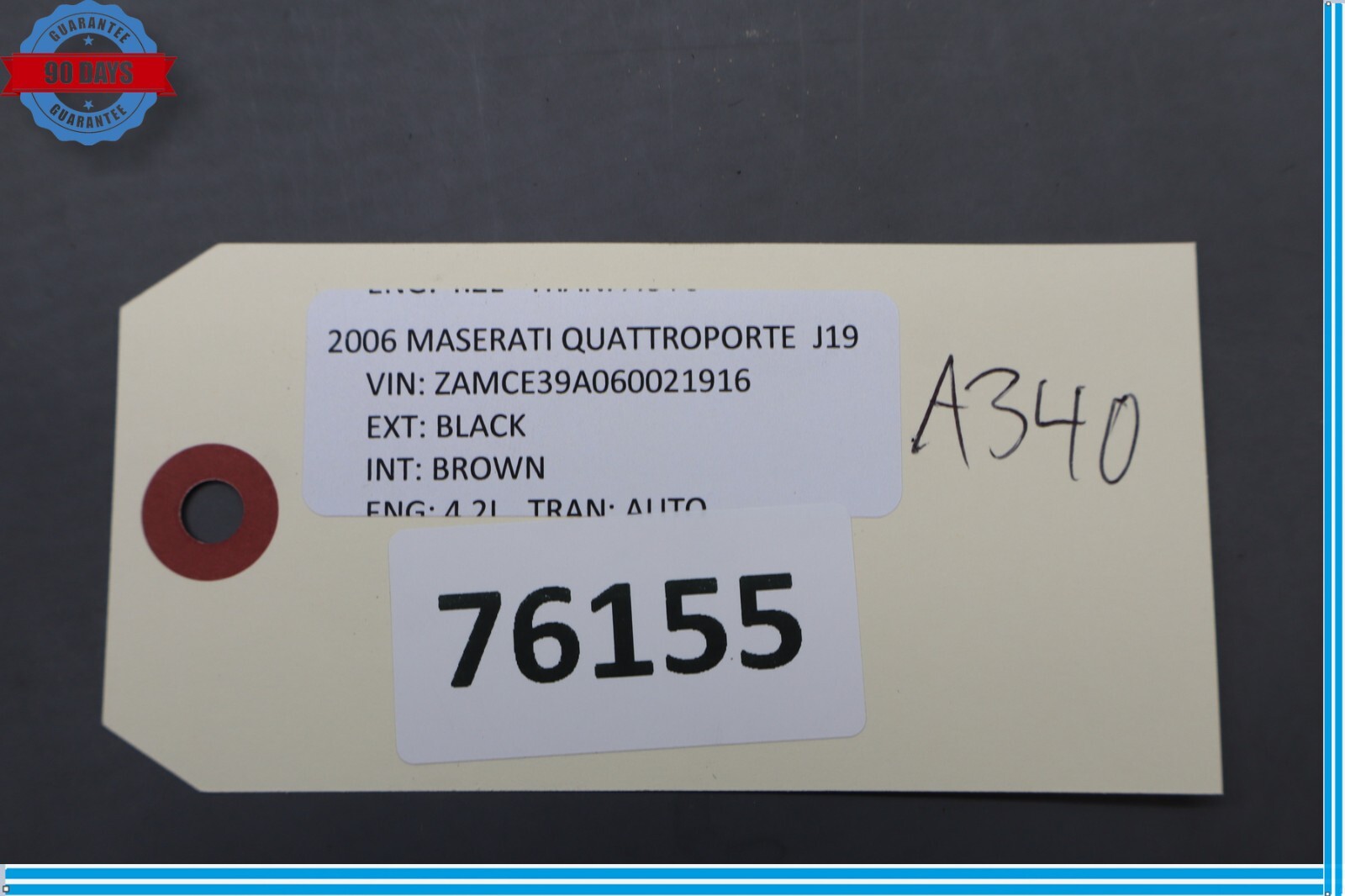 Maserati Quattroporte 2003-2010 Console switch P/N 67712700