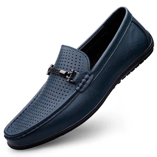 Mens Business Men Slip-on Shoes All-Match Shoes Loafers Handmade Driving Flats - Picture 13 of 32