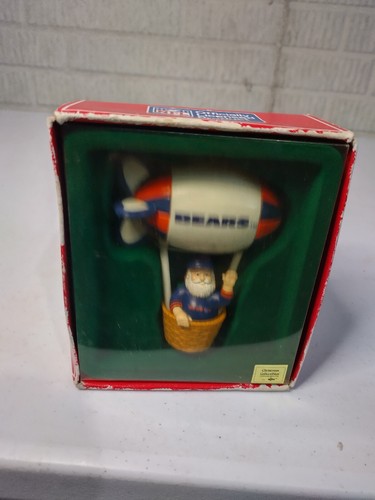 Chicago Bears Team NFL Blimp Christmas Tree Ornament Over Stadium Floating - Picture 11 of 11