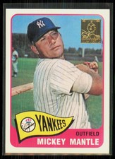 1996 Topps Commemorative Mickey Mantle #3 card