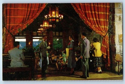 1960 Grand Canyon Arizona Postcard Dining Room Lodge National Park Interior View