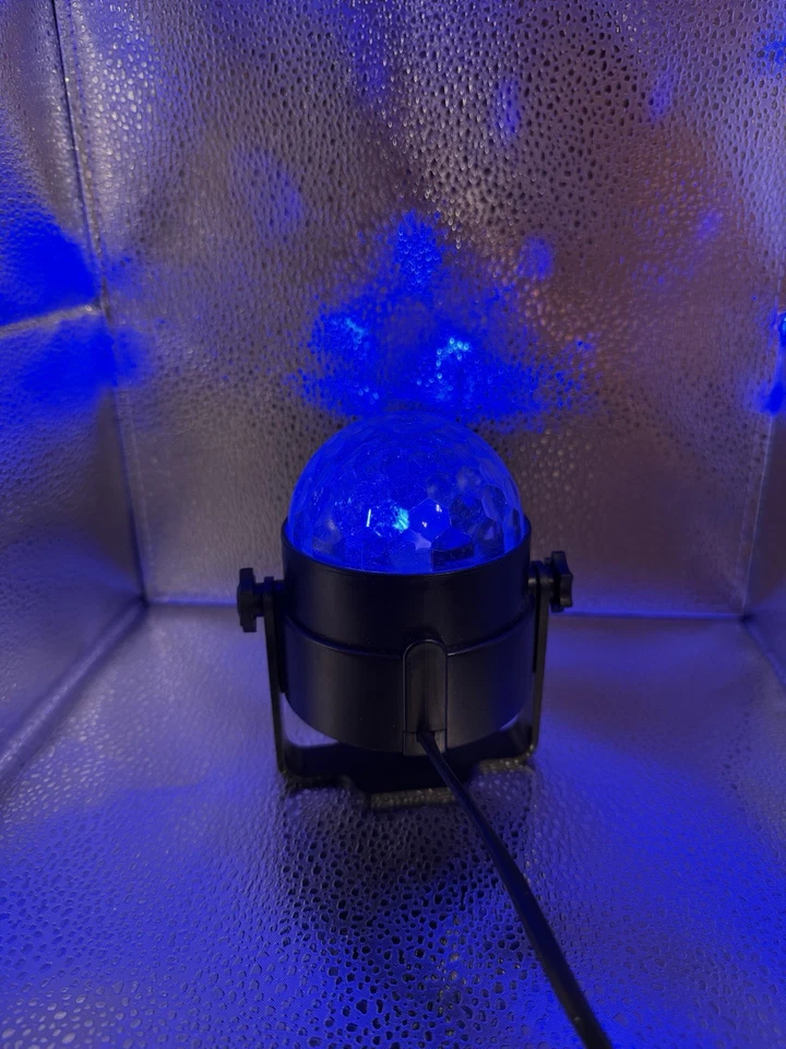 Strobe LED DJ Ball Sound Activated Bulb Dance Lamp Decoration - Image 3 of 4