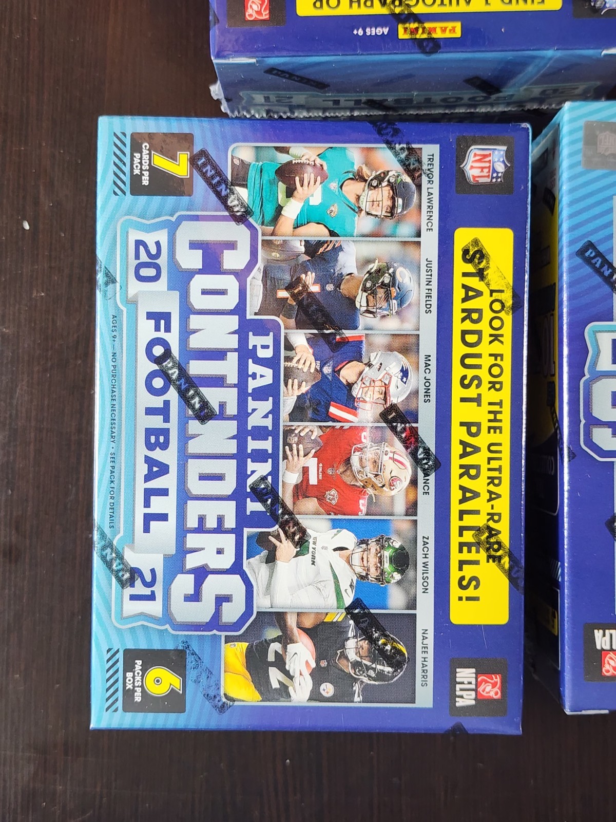(3) Box Lot 2021 Panini Contenders Football Blaster Rare Auto Sealed Packs Hot view 4
