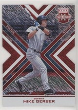 2016 Panini Elite Extra Edition Status Red Die-Cut 48/99 Mike Gerber #123 s3g