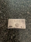 Johnson Matthey Canada JMC Poured .999 Silver Bar Vintage 5 oz.  2000 Mintage