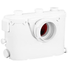 600W Macerator Pump Toilet Upflush 26ft Lift 1800 GPH 4 Inlet System