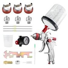 Hplv Air Spray Gunplastic Cup For Diy Paint Home Car Repair Auto Basecoat