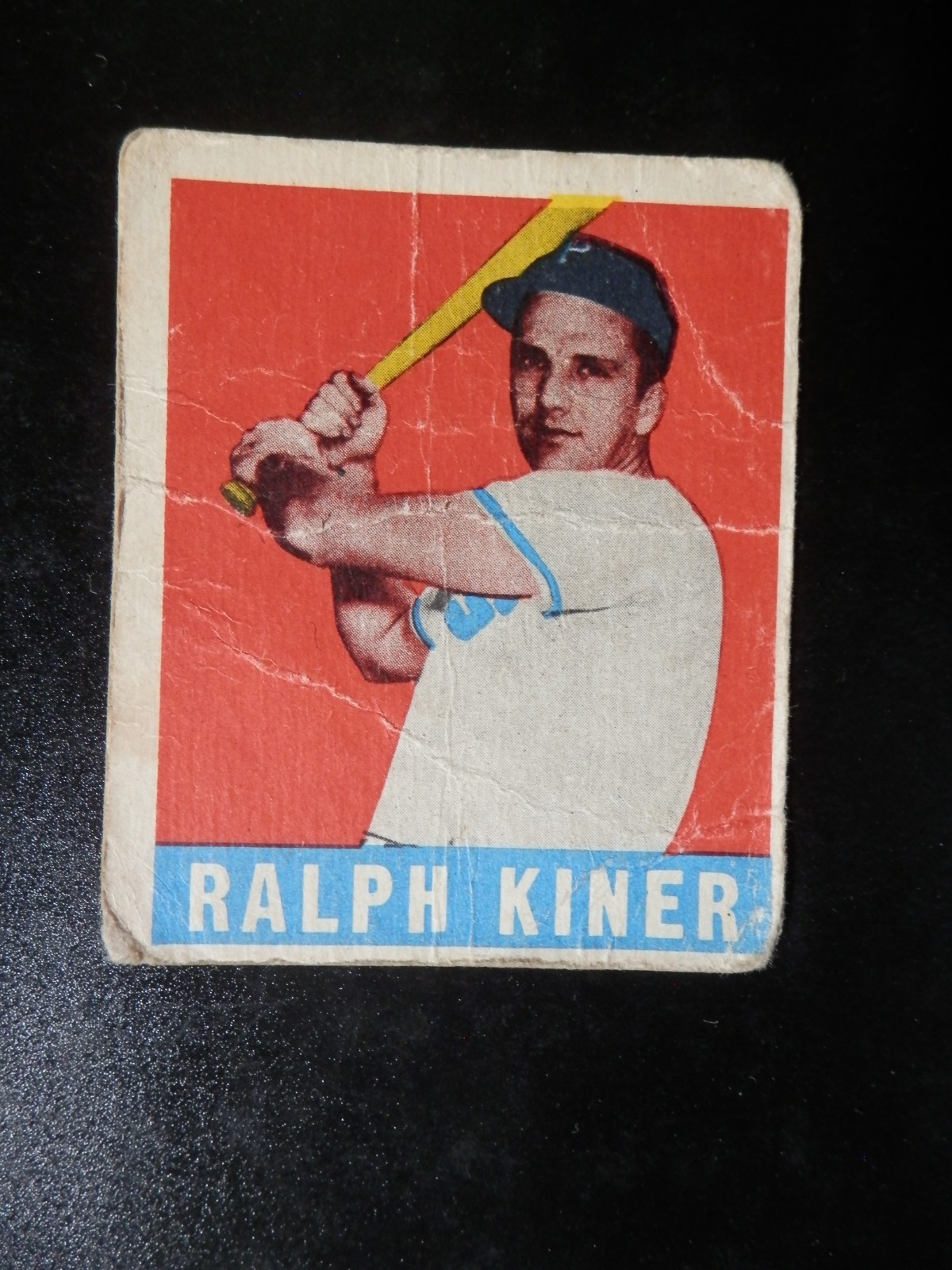 1948 / 1949 Leaf Ralph Kiner Baseball Card # 91