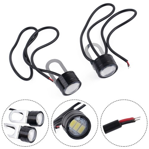 2Pcs LED Motorcycle Super Bright Driving Light Eagle-Eye Reverse Backup Fog Lamp - Picture 2 of 59