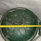 Vintage green painted galvanized canister with spigot — photo 6