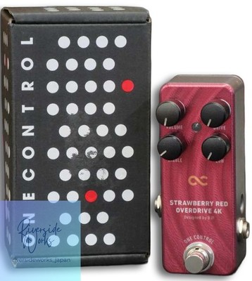 ONE CONTROL Strawberry Red Overdrive 4K Effektpedal