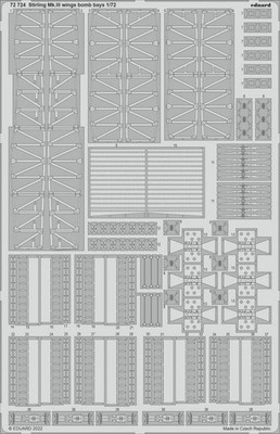 Stirling Mk. III wings bomb bays - Italeri - / 1:72 - Eduard 72724