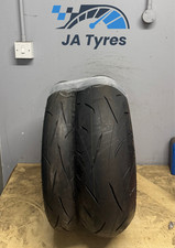 X2 120/70/17 58W & 190/50/17 73W Dunlop SportMax RoadSport 2 NO REPAIRS