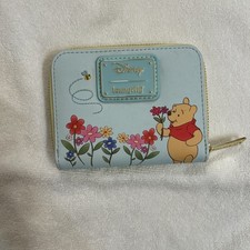NEW Loungefly Disney Winnie the Pooh And Friends Embroidered Florals Zip Wallet