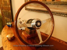 Mercedes 500 Sl Nardi Wood Steering Wheel Fits All 1980 1989 R107 New Nos