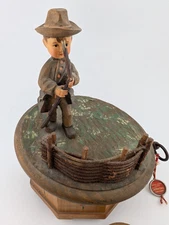 Rare Vintage Thorens "Dixie" Music Box Made in Switzerland - Parts Only-Works