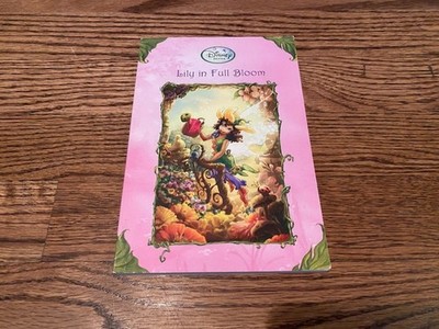 LILY IN FULL BLOOM by Laura Driscoll  ~ DISNEY FAIRIES Paperback Book
