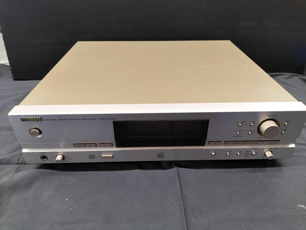 Used YAMAHA CDR-HD1500 HDD/CD Recorder Player | eBay