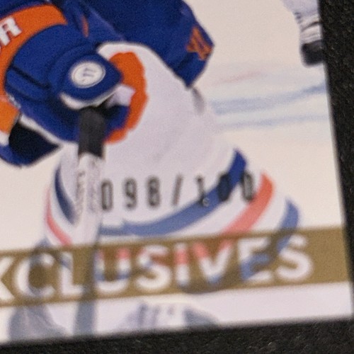 ANDREJ SEKERA Exclusive #d/100 2015-16 UD Exclusives #325 Free Comb Ship - Picture 2 of 3