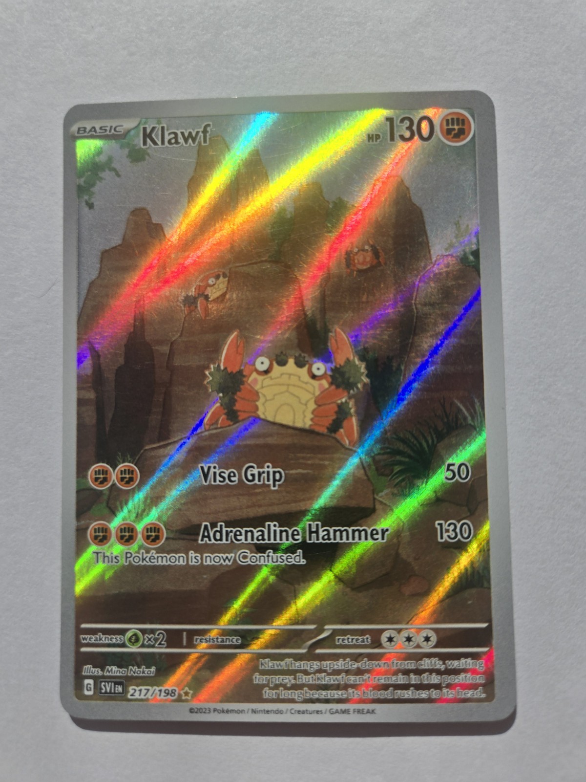 Pokémon TCG | Scarlet & Violet | Base Set | Klawf | 217/198