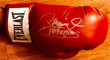 Manny Pacquiao autograph auto signed Everlast boxing glove inscribed PacMan JSA