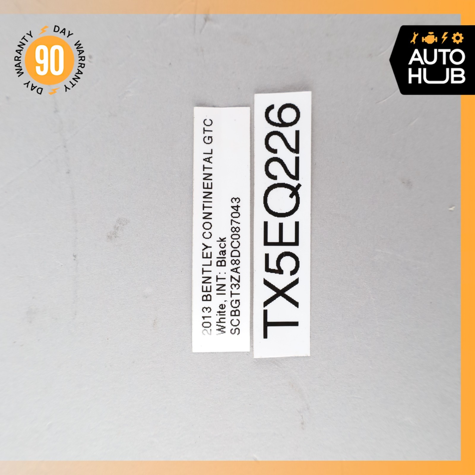 03-18 Bentley Continental GTC GT Fuel Emission Leak Detection Pump OEM 55k