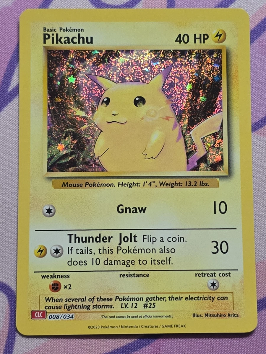 Pikachu 008/034 Trading Card Game Classic for sale | eBay