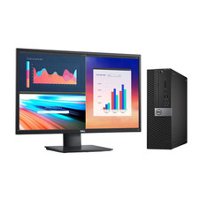 Dell OptiPlex Desktop SFF Desktop i3 i5 i7 Win 10/11 Pro 27" Monitor