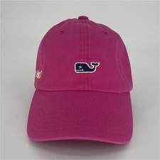 Vineyard Vines Whale Logo PinkSolid Adjustabl...