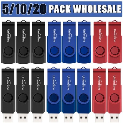 3x 5x 10x USB 2.0 Memory Speicherstick USB Stick 32GB 64GB Flash Drive Pendrive